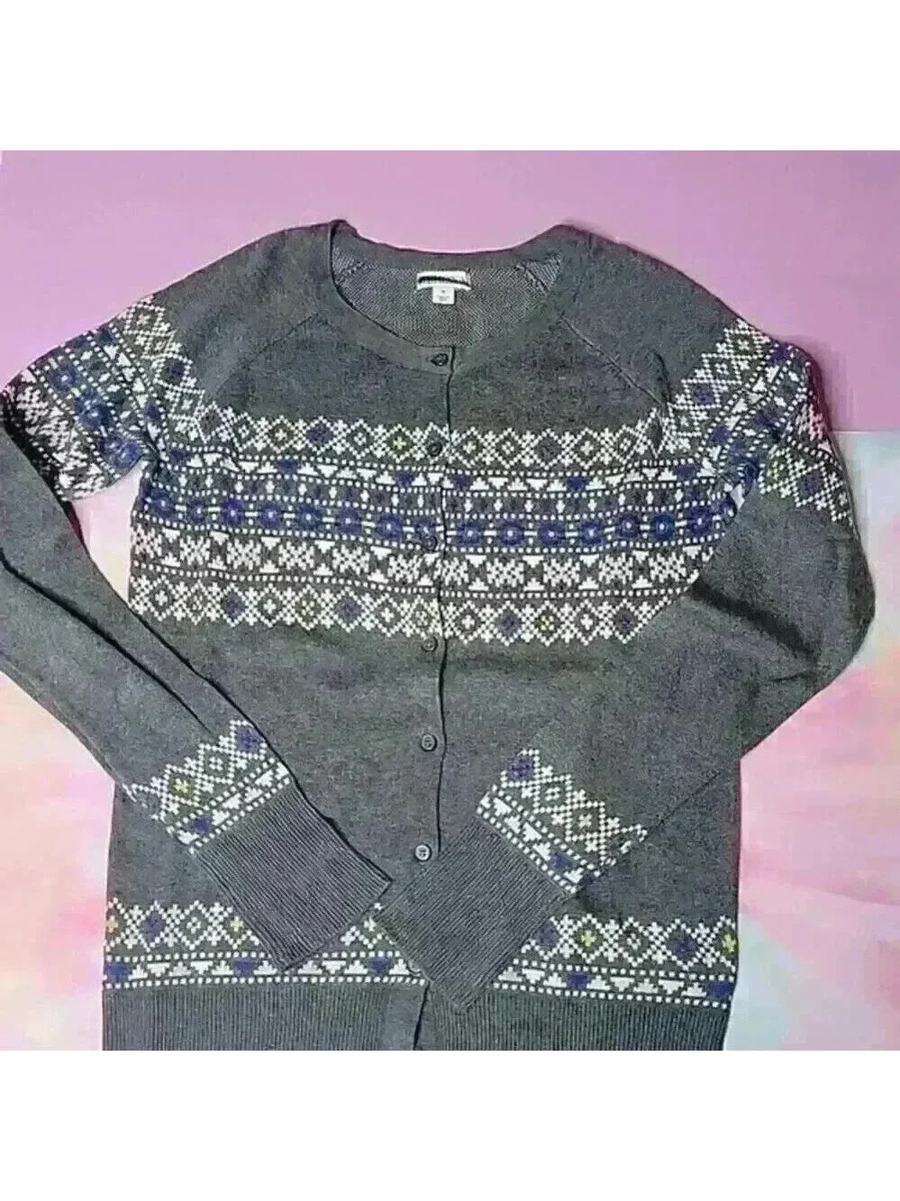 Merona Printed Cardigan